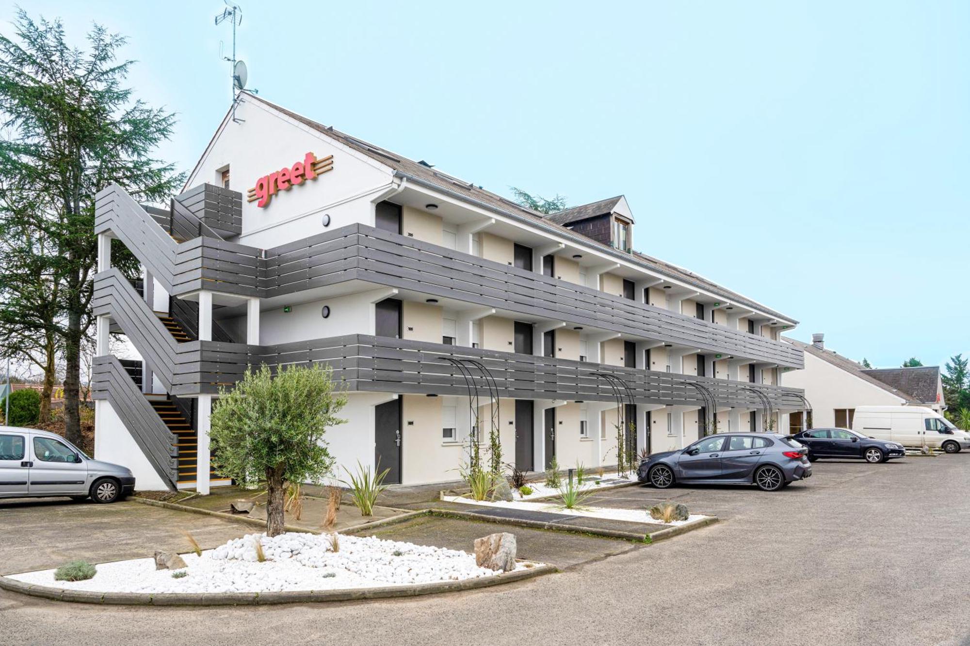 Greet Hotel Châtellerault Esterno foto